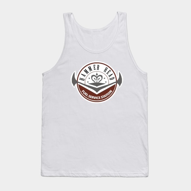 Final Fantasy XV Hammer Head Fuel Service Station Tank Top by LadyTsundere